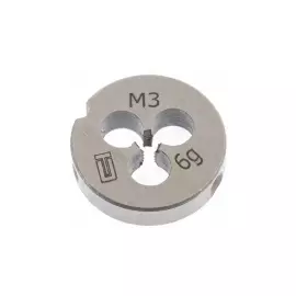 Плашка М3 х 0,5 мм СИБРТЕХ 77005