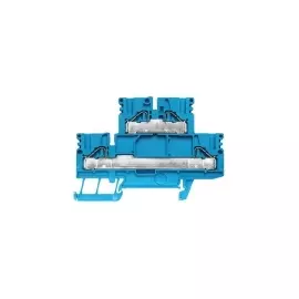 Проходная клемма Weidmuller PDK 2.5/4 BL 1918760000