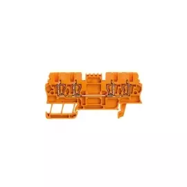Проходная клемма Weidmuller ZDU 1.5/4AN OR 1775610000