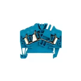 Проходная клемма Weidmuller ZDU 2.5-2/3AN BL 1706040000