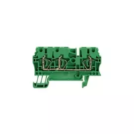 Проходная клемма Weidmuller ZDU 2.5/3AN GN 1683360000