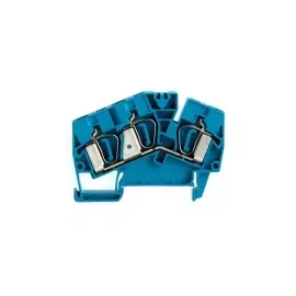 Проходная клемма Weidmuller ZDU 6-2/3AN BL 1771420000