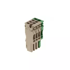 Промышленный разъем Weidmuller ZP 2.5/1AN/4 GN/BE 1867110000