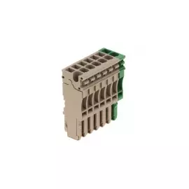 Промышленный разъем Weidmuller ZP 2.5/1AN/7 GN/BE 1867140000