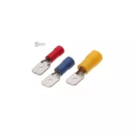 Разъем плоский изолированный РПИ-П 1.5-(6.3) КВТ