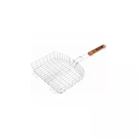 Решетка гриль 305х235*55мм объемная хромир. PALISAD Camping 69559