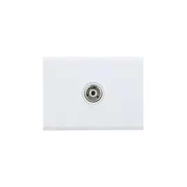 Розетка бытовая телевизионная СВЕТОЗАР ЭФФЕКТ SV-54415-W