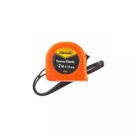 Рулетка Classic, 2 м х 13 мм, пластиковый корпус SPARTA 31301