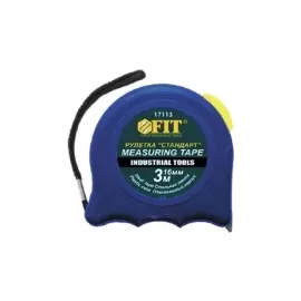 Рулетка синяя "Стандарт" 3 м x 16 мм FIT IT 17113