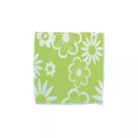 Салфетки из микрофибры с зел.цветами 300*300 мм Elfe 92307