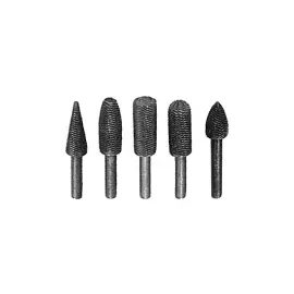 Шарошки металлич.для фигурных отверстий по металлу 5 шт. FIT IT 36475
