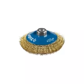 Щетка-крацовка коническая для УШМ ЗУБР ПРОФЕССИОНАЛ 35267-125_z02