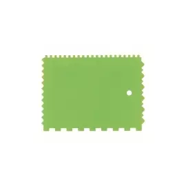 Шпатель для клея, пластмассовый, 130х170 мм, зубчатый СИБРТЕХ 86018