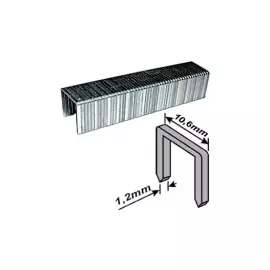 Скобы для степлера закалённые прямоугольные 10 FIT IT 31206