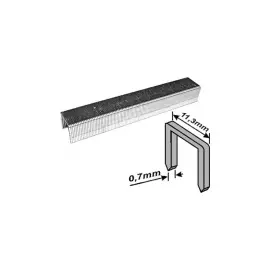 Скобы для степлера закалённые прямоугольные 11 FIT DIY 31408