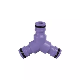 Тройник для разветвления или соединения, штуцерный, пластмассовый PALISAD 66468