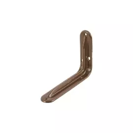 Уголок-кронштейн усиленный коричневый 230х350 мм (1 FIT IT 65978