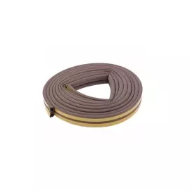 Уплотнитель, 12 м, профиль "D", коричневый СИБРТЕХ Р 93937