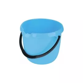 Ведро пластмассовое круглое 12л, голубое ТМ Elfe 92956