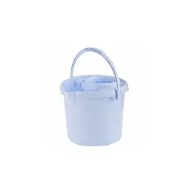 Ведро пластмассовое круглое с отжимом 12л, сиреневое ТМ Elfe 92963