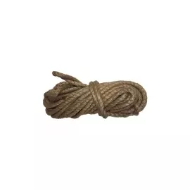 Веревка джутовая, L 10 м, крученая, D 8 мм 94013