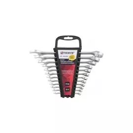 W3S12PR Набор ключей комбинированных на пластиковом держателе 6-22 мм, 12 предметов