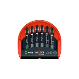 WE-057691 Mini-Check Impaktor 1 Набор ударных насадок 50 мм, 1/4 (6шт.) WERA