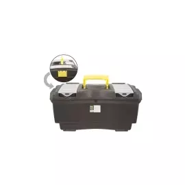 Ящик для инструмента пластиковый 22" (56 х 33 х 29 см) FIT РОС 65558