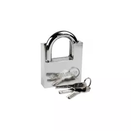 Замок навесной с дополнительной защитой дужки. 70мм ЗУБР ЭКСПЕРТ 37223-70