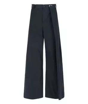 Брюки широкие