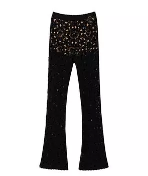 Брюки широкие