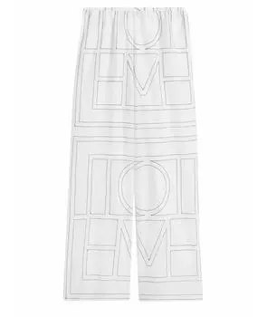 Брюки широкие