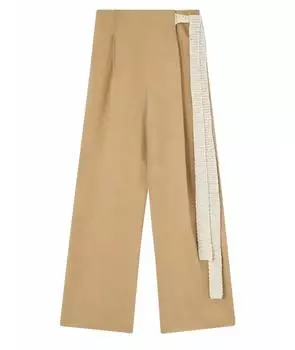 Брюки широкие