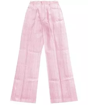 Брюки широкие