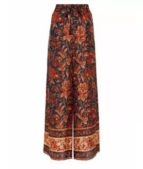 Брюки широкие