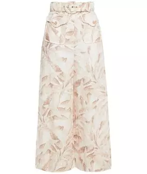 Брюки широкие