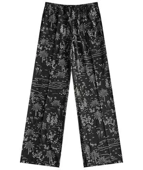 Брюки широкие