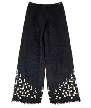 Брюки широкие