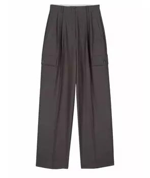 Брюки широкие