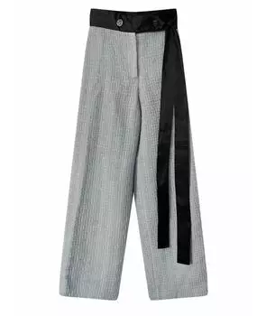 Брюки широкие