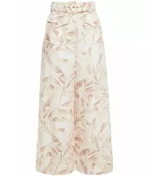 Брюки широкие