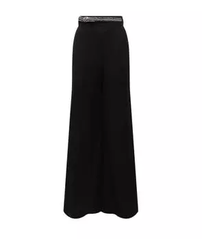 Брюки широкие