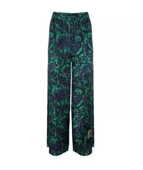 Брюки широкие