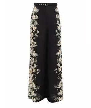 Брюки широкие