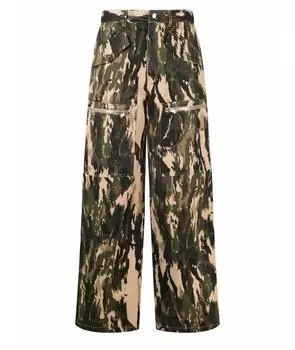 Брюки широкие