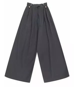 Брюки широкие