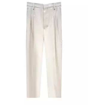 Брюки широкие