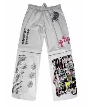 Брюки широкие