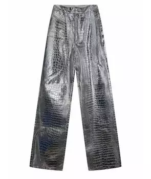 Брюки широкие