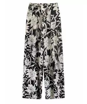 Брюки широкие